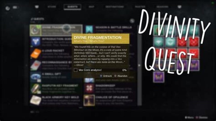 How to start divinity quest